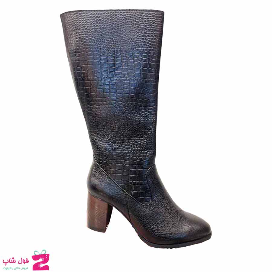 بوت زنانه چرم طبیعی  تبریز کد 3094