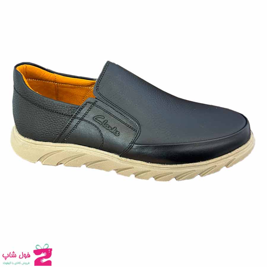 کفش مردانه طبی راحتی چرم طبیعی تبریز کد 3202