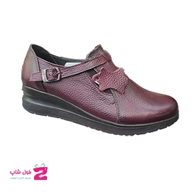 کفش طبی راحتی کمردار زنانه چرم طبیعی  تبریز کد 3393