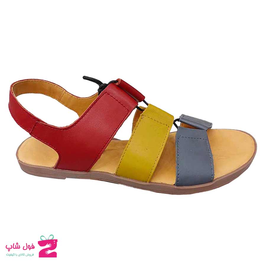 صندل تابستانی زنانه چرم طبیعی تبریز 2609