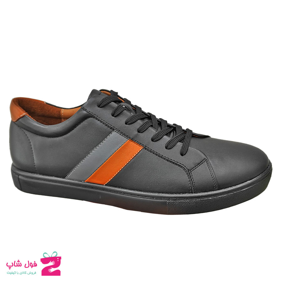کفش اسپرت مردانه  بزرگ پا چرم تبریز  کد 2190