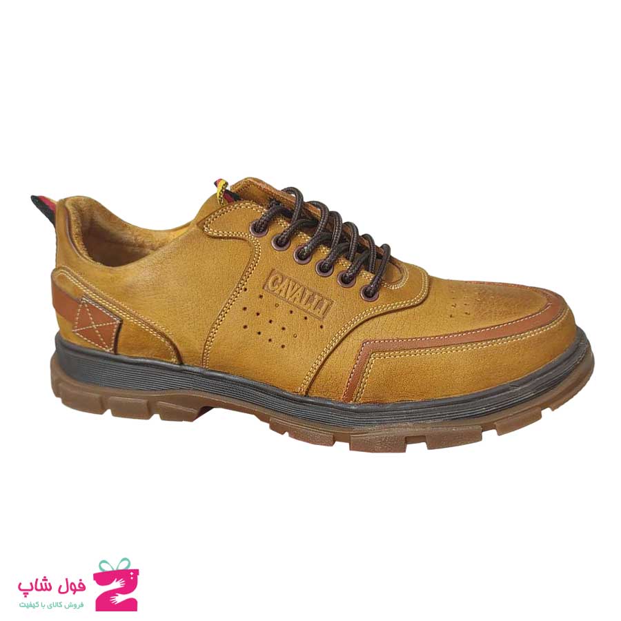 کفش مردانه اسپرت چرم طبیعی گاوی تبریز کد 1877