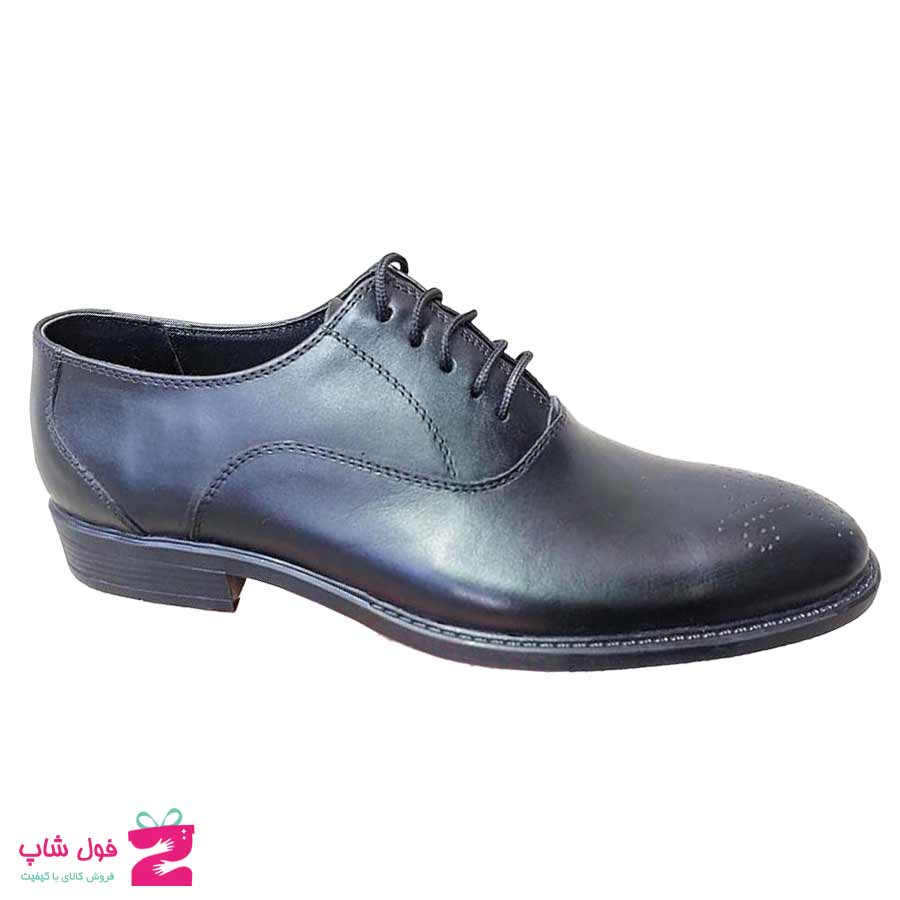 کفش مردانه مجلسی  چرم طبیعی گاوی  تبریز کد 2571