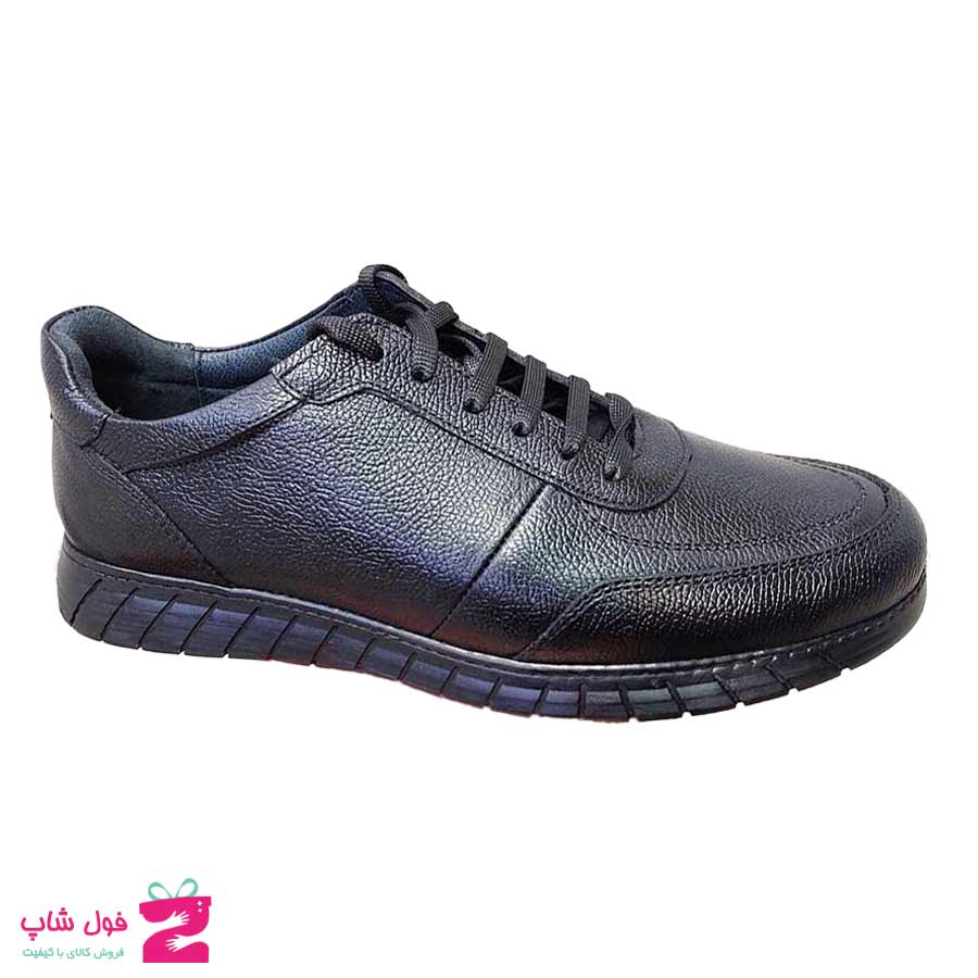 کفش اسپورت مردانه چرم طبیعی تبریز کد 2574