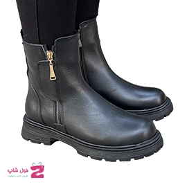 نیم بوت  اسپرتی زنانه چرم  طبیعی تبریز کد 3383