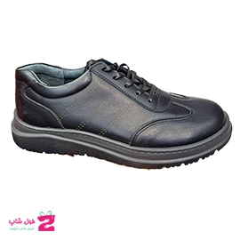 کفش اسپرت طبی مردانه چرم طبیعی گاوی تبریز کد 3320