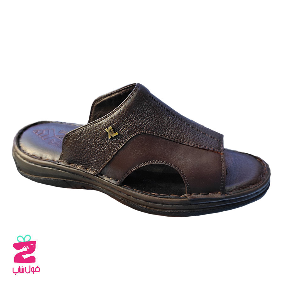 صندل طبی مردانه چرم طبیعی گاوی  کد 1520