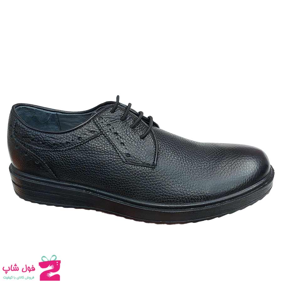 کفش مردانه طبی راحتی چرم طبیعی تبریز کد 2929