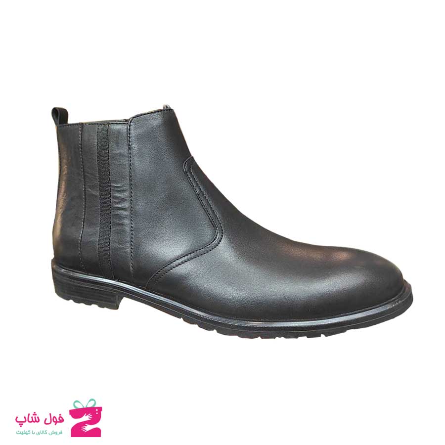 نیم بوت مردانه چرم طبیعی  تبریز کد 1811