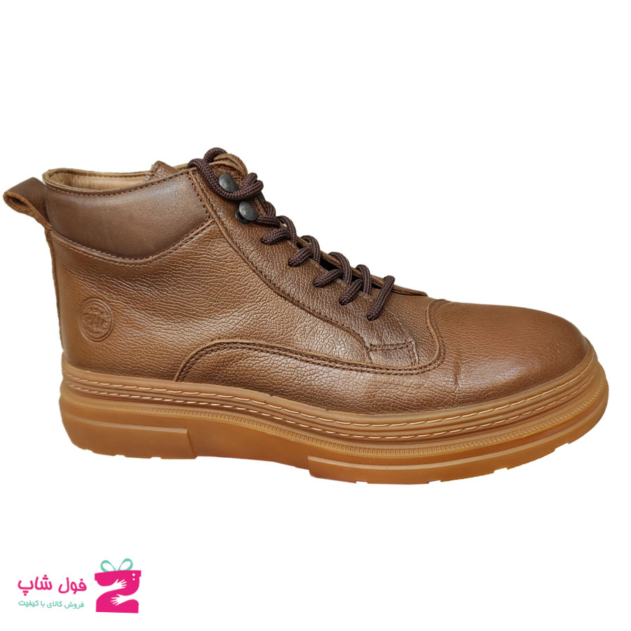 نیم بوت اسپورت مردانه چرم طبیعی  تبریز کد 2125