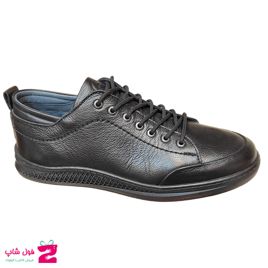 کفش مردانه اسپرت چرم طبیعی گاوی تبریز کد 2138