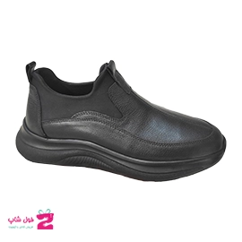 کفش اسپرت مردانه مدل جورابی چرم طبیعی گاوی تبریز کد 3341