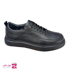 کفش اسپرت مردانه چرم طبیعی گاوی شمس تبریز کد 3355