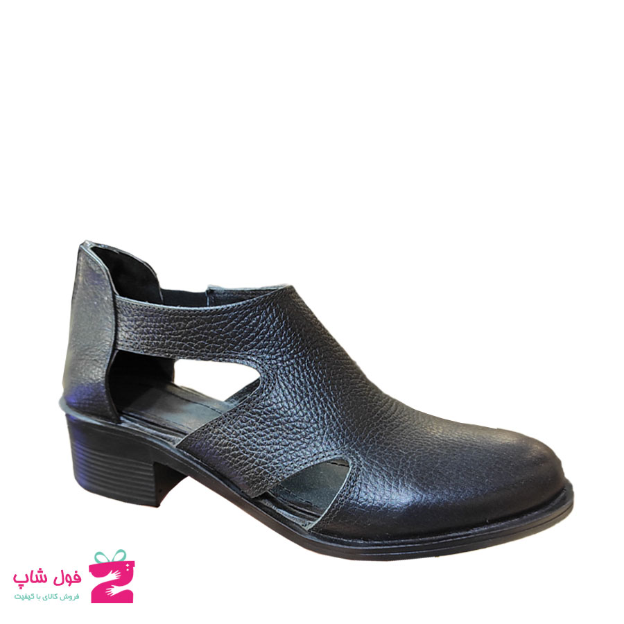 کفش تابستانی زنانه چرم طبیعی  گاوی  تبریز کد1730