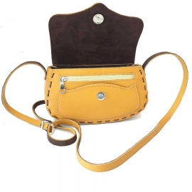 کیف زنانه چرم طبیعی دست دوز تبریز کد 04