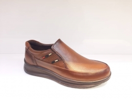 کفش راحتی مردانه چرم طبیعی گاوی تبریز کد 370