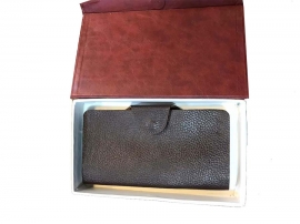 کیف پول مردانه چرم طبیعی دست دوز تبریز کد 383