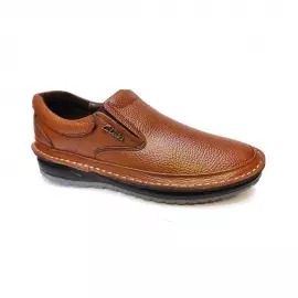 کفش طبی راحتی مردانه چرم طبیعی تبریز کد 915