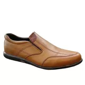 کفش طبی مردانه چرم طبیعی تبریز کد 1361
