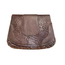 کیف دستی زنانه چرم طبیعی  تبریز کد 1382