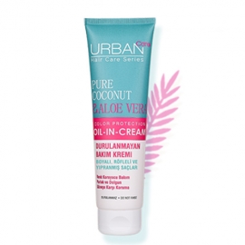 کرم موهای رنگ شده نارگیل و آلوئه ورا اوربان Urban Care