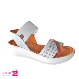 صندل تابستانی زنانه چرم طبیعی  تبریز کد 1589