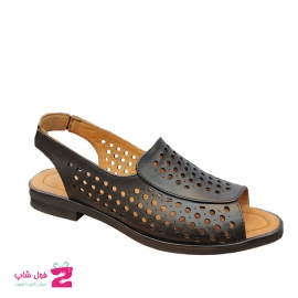 کفش تابستانی زنانه چرم طبیعی  گاوی  تبریز کد 1666