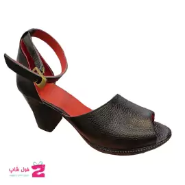 کفش تابستانی زنانه چرم طبیعی  گاوی  تبریز کد 1670