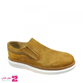 کفش طبی راحتی مردانه چرم طبیعی تبریز کد 1751