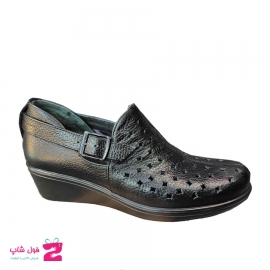 کفش تابستانی زنانه چرم طبیعی  گاوی  تبریز کد 1754