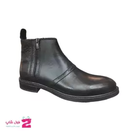 نیم بوت مردانه چرم طبیعی  تبریز کد 1810
