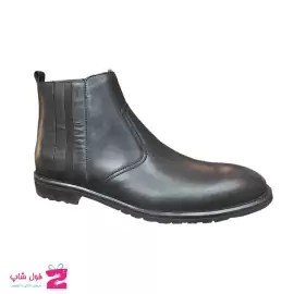نیم بوت مردانه چرم طبیعی  تبریز کد 1811