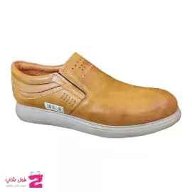 کفش طبی راحتی مردانه چرم طبیعی تبریز کد  1859