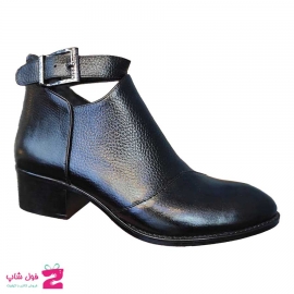 نیم بوت  زنانه چرم  طبیعی تبریز کد 1919