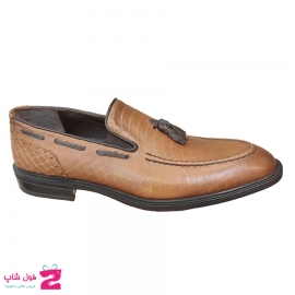 کفش مردانه مجلسی  چرم طبیعی گاوی  تبریز کد 1931