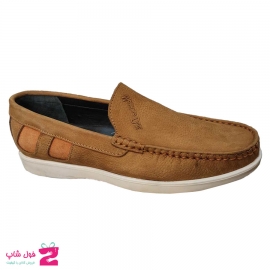 کفش کالج مردانه چرم طبیعی تبریز کد 1946