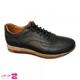 کفش مردانه اسپرت چرم طبیعی گاوی تبریز کد 2036