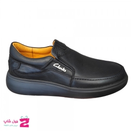 کفش طبی راحتی مردانه چرم طبیعی تبریز کد 2075