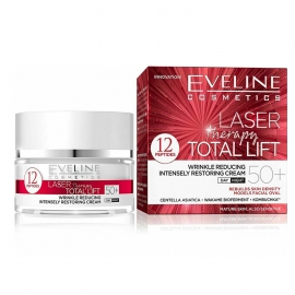 کرم لیفتینگ و ضد چروک اولاین 50 میل  Eveline Laser Therapy total lift cream +40     