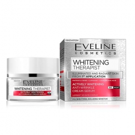 کرم روشن کننده و ضد چروک اولاین Eveline Whitening Therapist