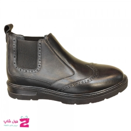 نیم بوت مردانه مجلسی چرم طبیعی  تبریز کد 2102
