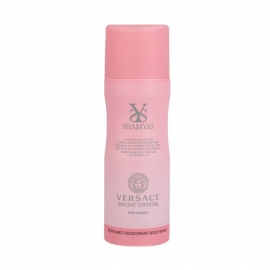 اسپری خوشبو کننده بدن زنانه شمیاس مدل ورساچه  200 میل Versace Bright Crysta