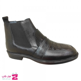 نیم بوت مردانه مجلسی چرم طبیعی  تبریز کد 2263