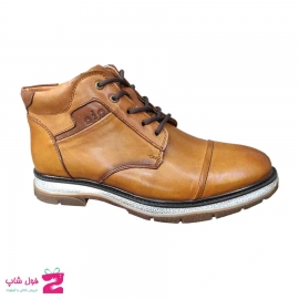 نیم بوت مردانه مجلسی چرم طبیعی  تبریز کد 2300