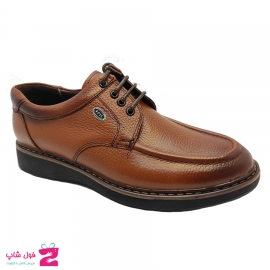 کفش اداری طبی  مردانه چرم طبیعی تبریز کد 2328