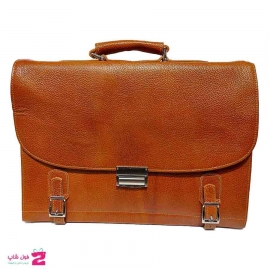 کیف اداری لپ تاپی  چرم  طبیعی  تبریز  کد 2376