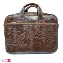 کیف اداری لپ تاپی  چرم  طبیعی  تبریز  کد 2401