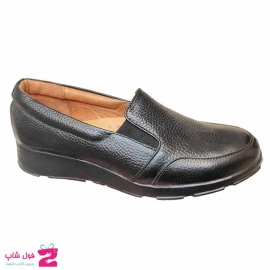 کفش طبی راحتی زنانه چرم طبیعی  تبریز کد 2487