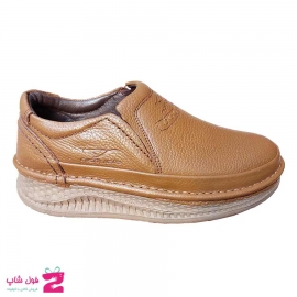 کفش مردانه طبی چرم طبیعی گاوی تبریز کد 2547