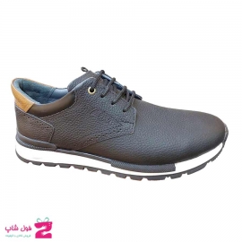 کفش اسپورت مردانه چرم طبیعی تبریز کد 2564
